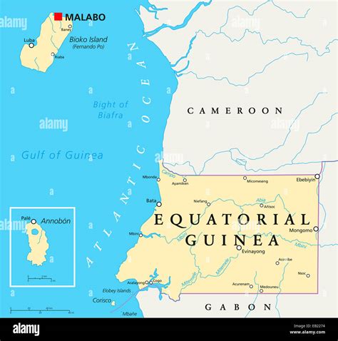 capital city of equatorial guinea|equatorial guinea map.